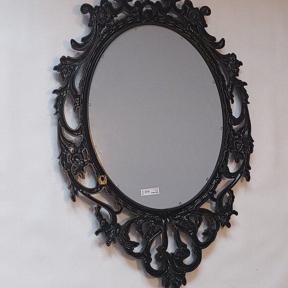 IKEA UNG DRILL mirror Black HTF Discontinued The BIG One - Picture 3 of 8